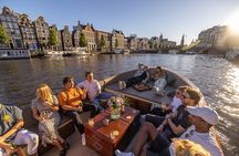Amsterdam Small Group Canal Cruise w/ Dutch snacks & Onboard Bar