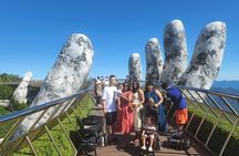 Golden Bridge- Marble Mountain- Monkey Mountain - Dragon Bridge