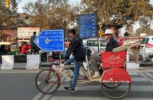 Private Rickshaw Tour Old Delhi (Patented Rickshaw Design)