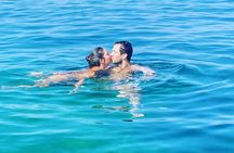 Tour of the Gulf of Cagliari with snorkeling stops and aperitif.