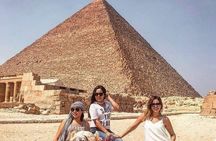 Half day Private Tour Giza pyramids the Sphinx and Camel Ride 
