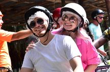 ATV's (shared), Ziplines & Cenote! Half-Day with Transportation from Cancun
