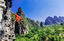 From Yangshuo: Rock Climbing with Transfer Private (3 hours)