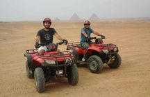 Giza Pyramids private tour, ATV bike, Lunch, Camel ride, shopping