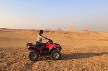 Giza Pyramids private tour, ATV bike, Lunch, Camel ride, shopping