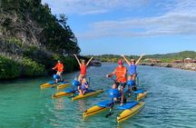 Hydrobike Harbor Tour, Reef Snorkel & Private Island Beach Break 