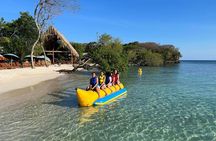 Hydrobike Harbor Tour, Reef Snorkel & Private Island Beach Break 