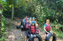 St. Herman's Cave Tubing with swimming in the Inland Blue Hole 