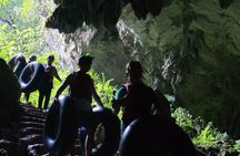 St. Herman's Cave Tubing with swimming in the Inland Blue Hole 