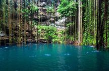 5x1 Tour: Tulum Coba Cenote Mayan Village and Playa del Carmen 