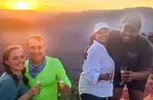 Grand Canyon Sunset Hiking Adventure Deep Below The South Rim