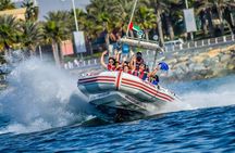 Speed Boat Tour 90 minutes in Dubai Marina 
