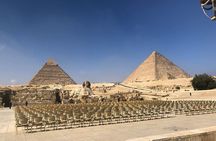 Private Tour to Giza Pyramids, Sphinx, Egyptian Museum and Bazar