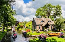 Zaanse Schans Giethoorn Private Tour from Amsterdam Canal Cruise
