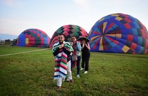 Transportation and Hot Air Balloon Flight Teotihuacán
