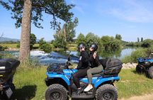 From Split: Three River Quad Tour with swimming