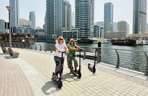 E-Scooter Guided Tour of Marina, JBR, Bluewaters Top Attractions