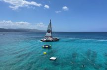Half Day Catamaran Party Boat, Snorkeling and Hip Strip Tour