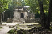 Amazing Jeep Tour Visit Punta Sur Park and San Gervasio Ruins