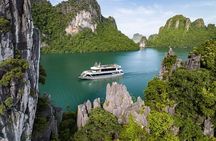Halong Bay Luxury cruise Day trip: Buffet Lunch, Limousine bus