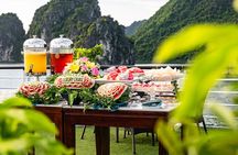 Halong Bay Luxury cruise Day trip: Buffet Lunch, Limousine bus