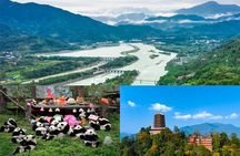 Dujiangyan irrigation+Mt. Qingcheng or Panda Park Day Tour
