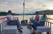 Luang Prabang Mekong Sunset Cruise and Hot Pot Dinner