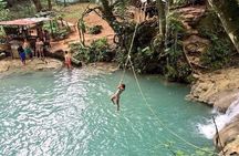Blue Hole, Secret fall, Dunn's River Falls, Half Day Tour Combo