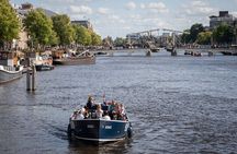 Amsterdam Canal Cruise with Live guide & Two drinks - Central St.