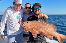 Private Charter Saltwater Fishing with Ocean Skeet Shooting