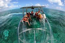 Crystal Boat Tour to Isla Mujeres and Reefs
