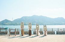 Private Full-Day Okunoshima and Hiroshima Sake Breweries Tour