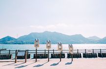 Private Full-Day Okunoshima and Hiroshima Sake Breweries Tour
