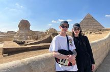 Private tour:Giza Pyramids,Sphinx,Egyptian Museum CamelRide&Lunch