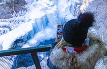 Half Day Marble and Johnston Canyon Ice Walk Combo Tour