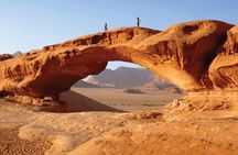 Wadi Rum trip from Aqaba, round trip, includes a 2 -hour jeep
