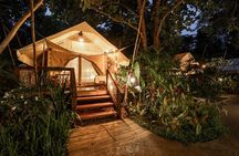 Glamping in Kanchanaburi and Erawan Falls 2 days/1 night