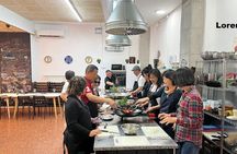 Seafood Paella cooking class Sangria workshop & Local Market