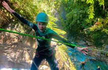 Extreme Canyoning in the Cashaurco Canyon in Baños