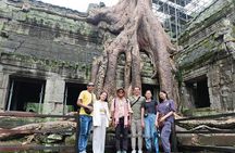 Private guided Full -day Angkor tour with sun set 