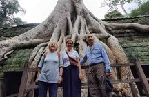 Private guided Full -day Angkor tour with sun set 