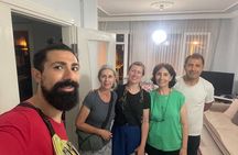Traditional Family Dinner in Istanbul with with Eastern Family