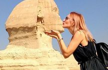 Private Tour to Giza Pyramids, Sphinx + Lunch and Camel Ride