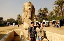Full Day Tour Giza Pyramids, Memphis, and Saqqara, Lunch included