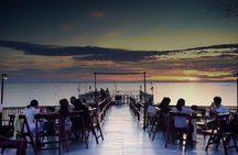 Sunset Dinner and drinks with a Floating Village cruise 