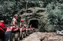 Gorilla Cave ATV Bali Ubud, Monkey Forest, Temple, and Lunch