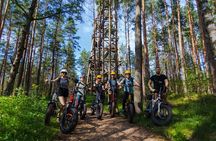 Guided Ebike Tour on Forest Roads and Trails Near Riga