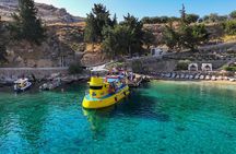 3-hour Guided Submarine Tour in Saint Paul's Bay, Lindos and Navarone Bay