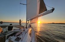 Private Sunset Sail BYOB Dolphin/History Tours on 43ft Mystique