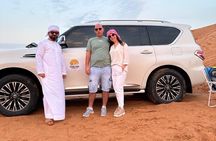 Morning Desert Safari - Dune Bashing Camel Ride & Sand Boarding 